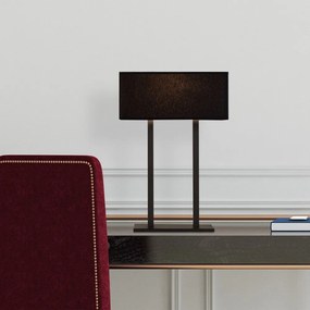 Fekete asztali lámpa (magasság 52 cm) Salihini – Opviq lights