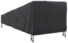 Kültéri bútor takaró Fekete 195 x 76 x 82 cm 210D oxford szövet