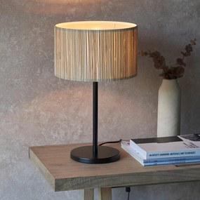 Endon modern asztali lámpa longshore matt fekete end101693