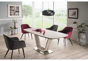Armani bővíthető kerámia asztal szürke 160-220cm