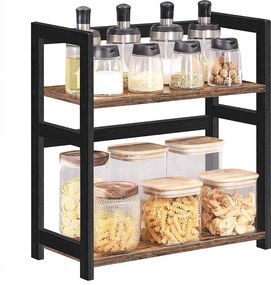 Bambusz könyvespolc rendszerező fürdőszobába, konyhába, nappaliba- rend és stílus