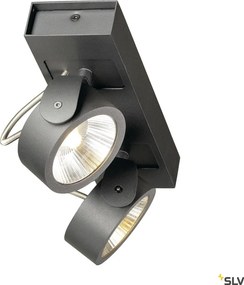 SLV KALU 1000129 Spotlámpa 2x31W/LED 3000K 2000LM IP20