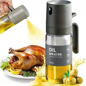 Konyhai Olajmosó Spray Üveg Adagoló Nyéllel Nagy