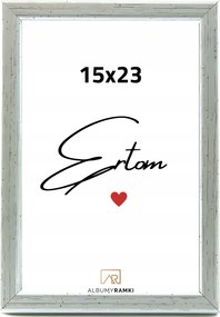 Ezüst képkeret 15x23 Régi ezüst