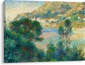 Kép - Auguste Renoir, View of Monte Carlo from Cap Martin, reprodukciók (70x50 cm)