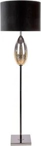 Fekete Dekorációs Lámpa Magas Álló 157cm Magas