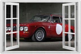 Poszterek 90x60 Piros Alfa Romeo
