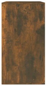 füstös tölgy színű szerelt fa pipereszekrény 80 x 40 x 75 cm