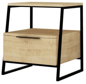 Éjjeliszekrény Pal - Oak v2