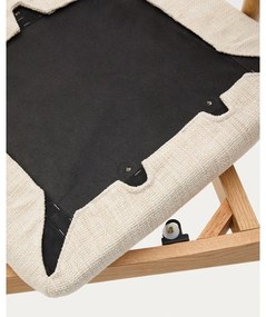 Bézs-natúr színű étkezőszék Timons – Kave Home