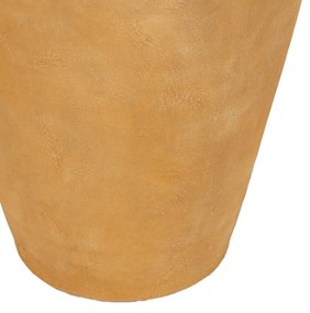 Mustársárga kerámia magas váza (magasság 60 cm) Eufen – Ixia