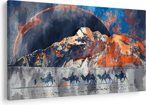 Kép - A sweathouse-ok illusztrációja (90x60 cm)