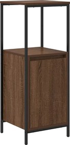 vidaXL barna tölgy fürdőszobaszekrény polcokkal 36x35x95 cm
