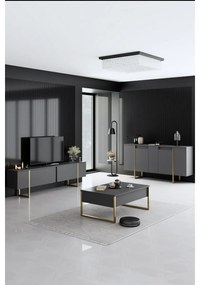 Luxe Anthracite and Gold szekrény