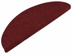 15 db piros öntapadó lépcsőszőnyeg 65x22,5x3,5 cm