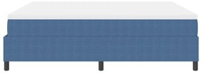 Box Spring Ágy matraccal Kék Super King Velúr Szövet