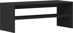 vidaXL fekete forgácslap TV-szekrény 100 x 40 x 40 cm