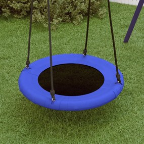 Fészek Hinta - Kék, Ø 100 cm, 100 kg, Oxford anyag