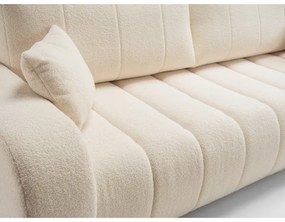 DESIO kinyitható háromszemélyes kanapé, bézs