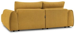 Okkersárga sarokkanapé Aden – Bobochic Paris