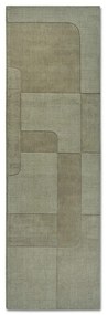 Zöld kézi szövésű gyapjú futószőnyeg 80x250 cm Charlotte – Villeroy&amp;Boch