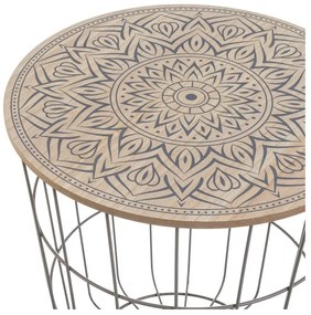 Kerek tárolóasztal szett 2 db-os ø 40 cm – Casa Selección