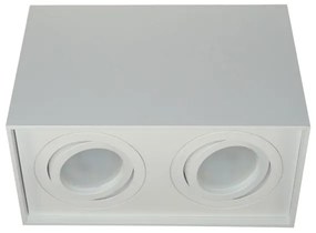 Spotlámpa SIROCO 2xGU10/30W/230V fehér