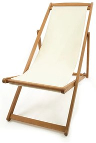 June bézs akácfa összecsukható kerti napozószék - Bonami Essentials