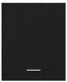 vidaXL Felfüggeszthető szekrények - 2 csomag - Fekete tölgy, 100x31x60 cm - Műgyantából