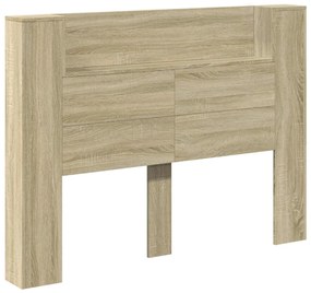 Fejtámla polcokkal Sonoma tölgy 140 x 16,5 x 103,5 cm Faanyag