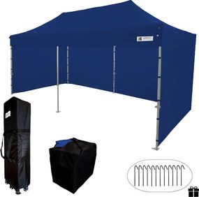 Pavilon sátor 3x6m - Kék