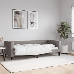 tópszínű szövet kanapéágy 80 x 200 cm