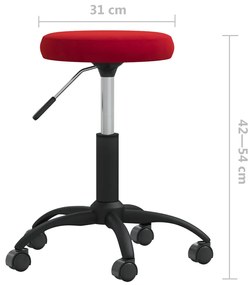 bordó bársony étkezőszék