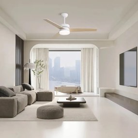 Immax NEO 07284L - LED+CCT dimmelhető mennyezeti ventilátor VARIABLE 24W/230V Wi‑Fi Tuya + távirányító