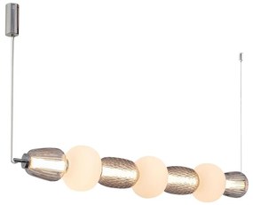 LED Csillár zsinóron CARO LED/42W/230V króm