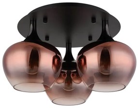 Globo 15548-3DG - Felületre szerelhető csillár MAXY 3xE27/40W/230V réz