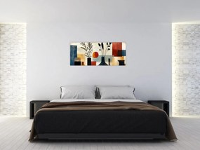 Kép - Kubista vázák (120x50 cm)
