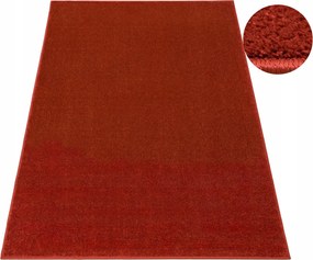 Hálószoba Nappali Szőnyeg Piros Lima Elegáns Puha Gyapjú 120x170 cm