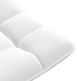 fehér szövet forgó padlószék 70x51x79 cm