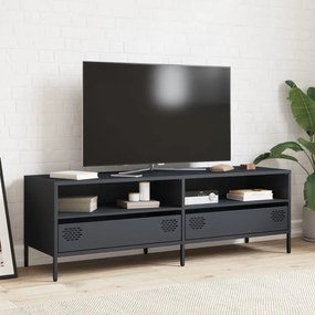 antracit hidegen hengerelt acél TV-szekrény 135x39x43,5 cm