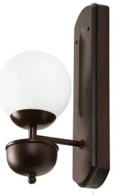 Brilagi - LED Fali lámpa COTTAGE 1xG9/40W/230V bükkfa/fehér