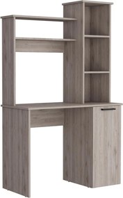 Polcos íróasztal tárolóval 156x75x146cm fehér FUR1235-1