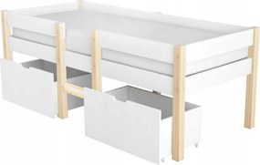 Gyerekágy fiókokkal fenyő 90x200 Leesés elleni védelem