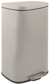 Spirella Spirella pedálos szemetes akira matt szürke-barna acél soft-close 30 l 10.21566