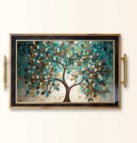 Üveg tálca, 38×24 cm – TPA9938