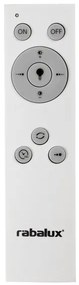 Rabalux - LED fényerőszabályozható mennyezeti lámpa LED/40W/230V + távirányító 3000-6000K
