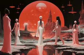 Poszter 91,5x60cm Vándorok egy másik világból