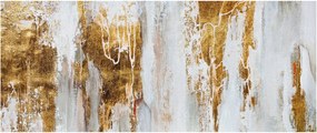 Kép - Arany absztrakció (120x50 cm)