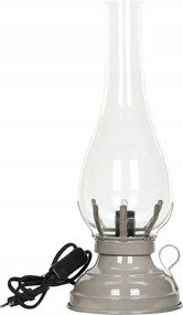 Sana éjjeli asztali lámpa üveg lámpabúra 42cm magas