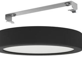 Eglo 900637 - FUEVA LED fürdőszobai mennyezeti lámpa, LED/11W/230V, IP44, fekete